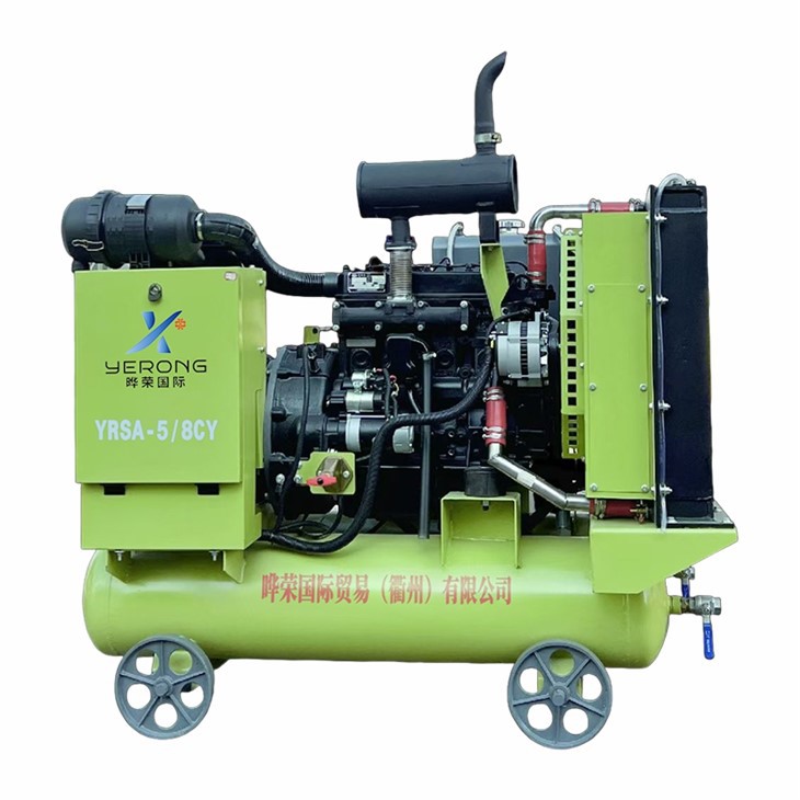 डबल टैंक स्क्रू कंप्रेसर मशीन